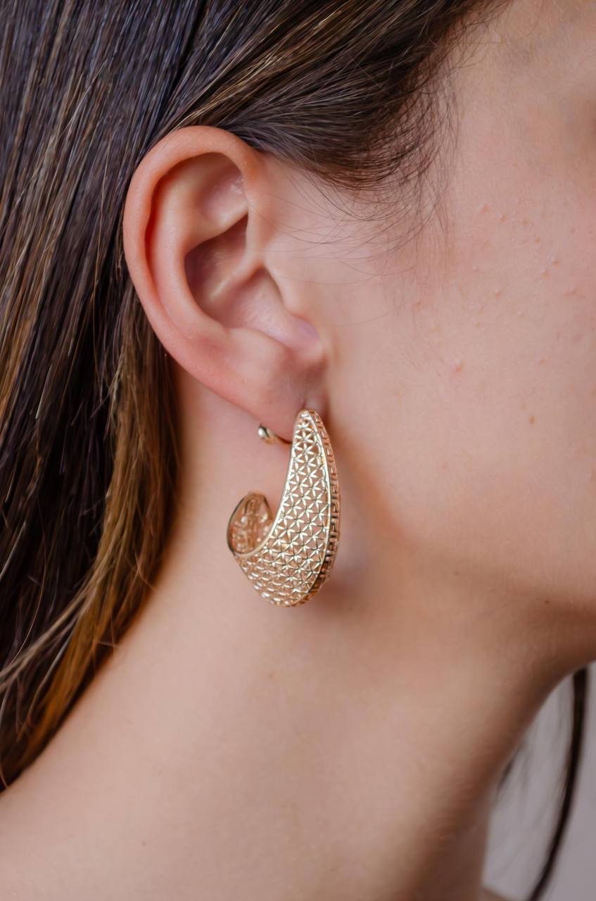 Maxi Void Drop Earrings