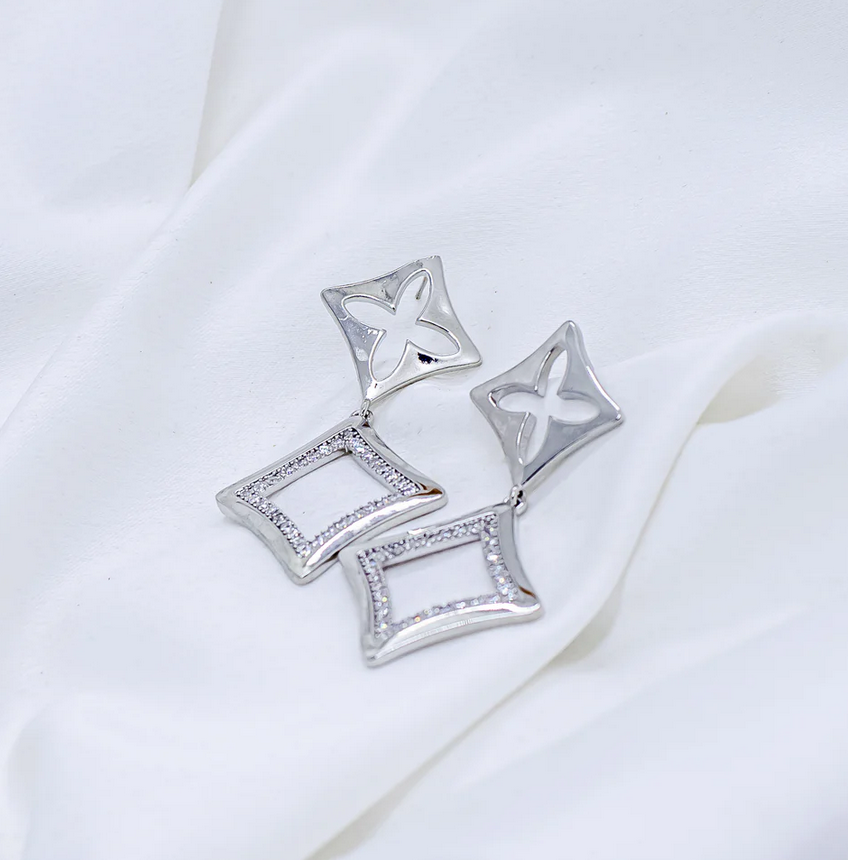 Lunar Light – White Rhodium Jewelry