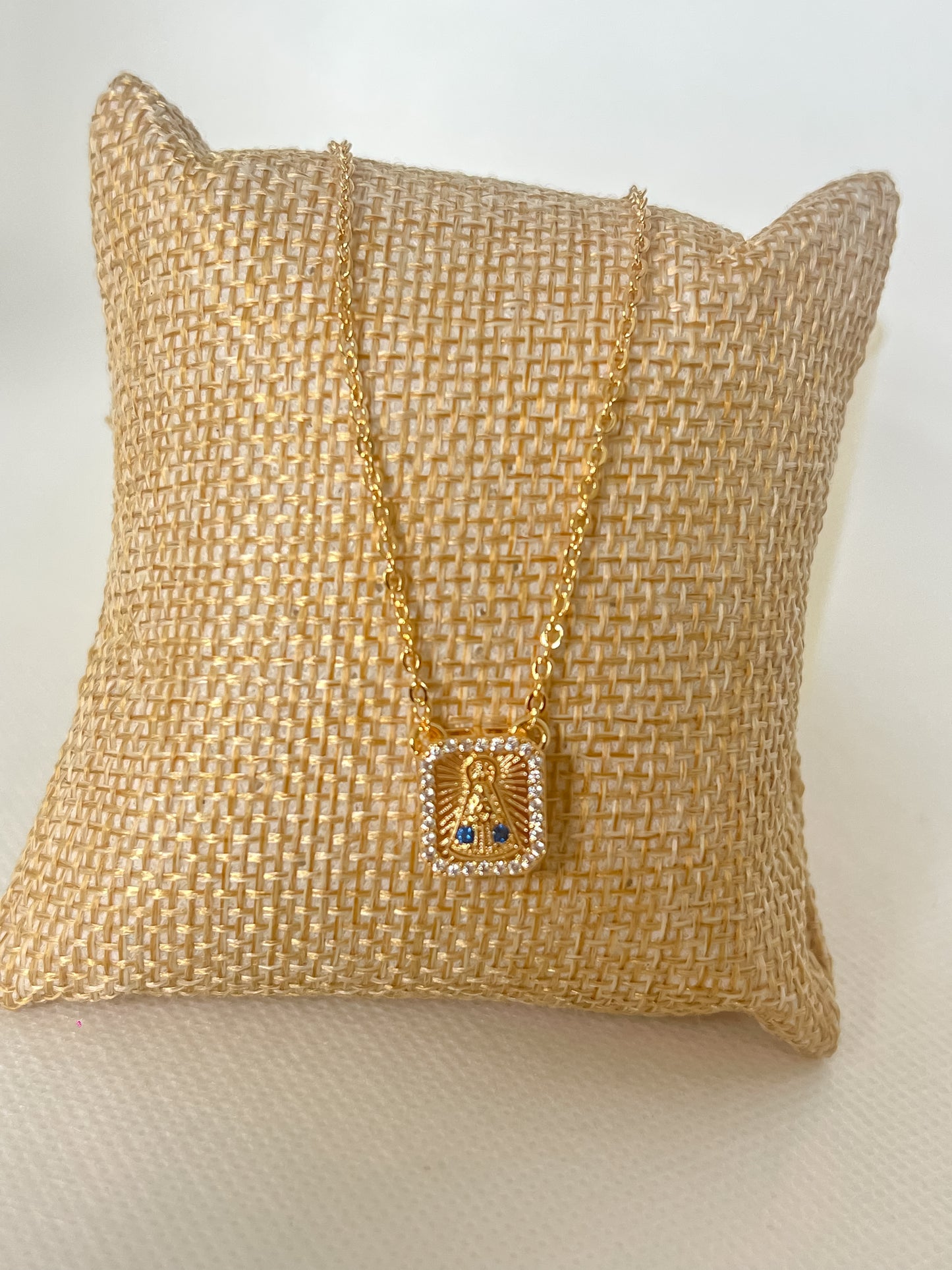 Divine Protection 'Our Lady Aparecida" Link Necklace