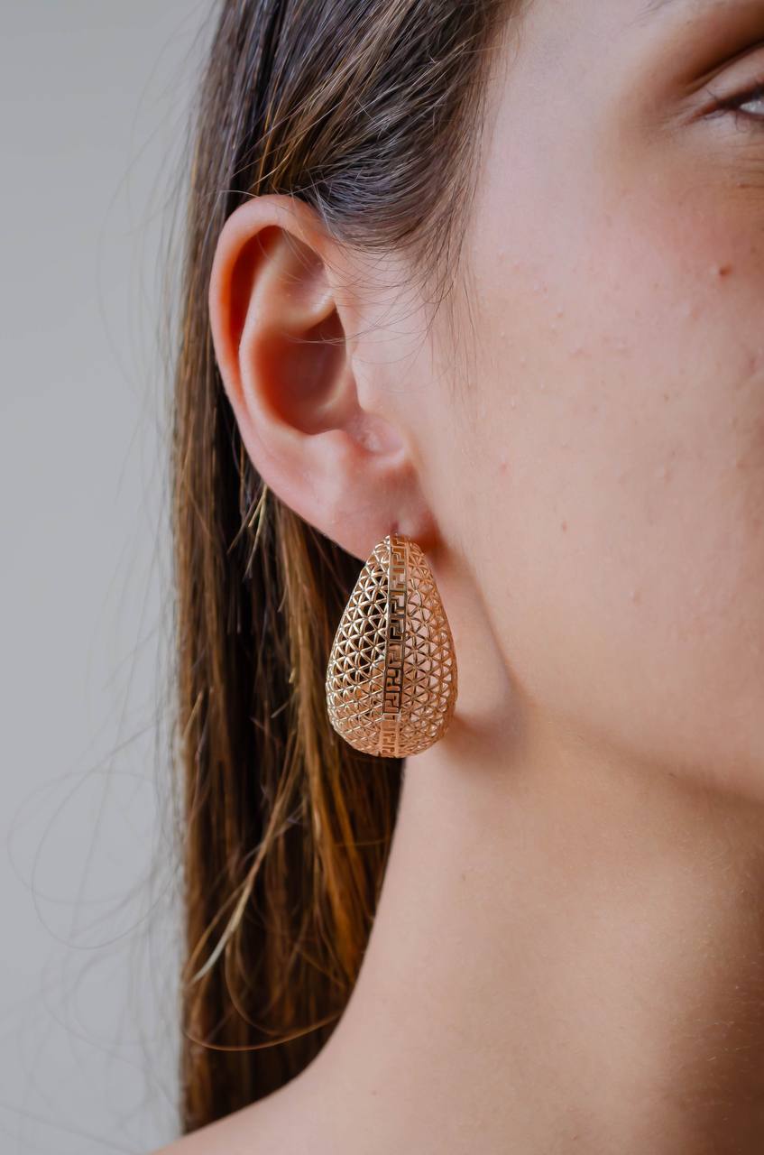 Maxi Void Drop Earrings