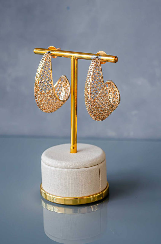 Maxi Void Drop Earrings